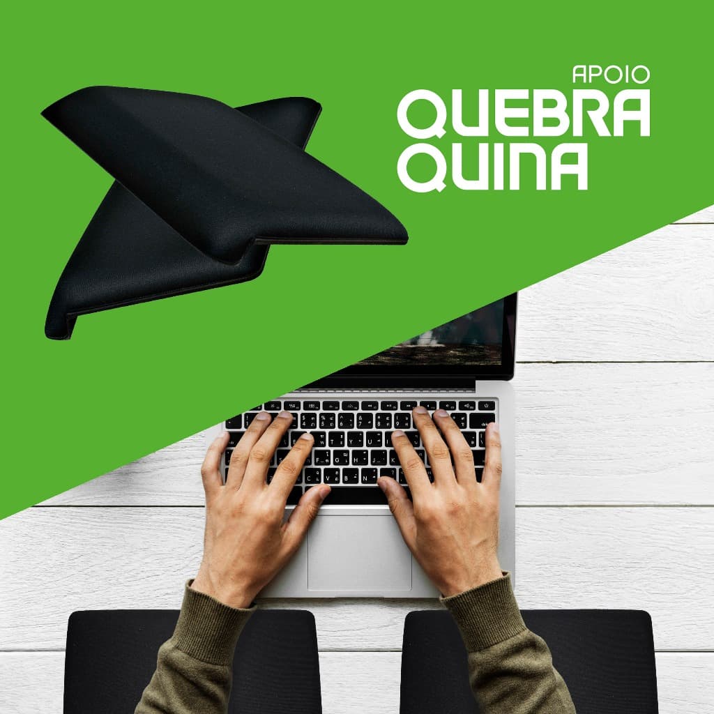 Apoio Ergonômico para Antebraço - Quebra-Quina (par)®