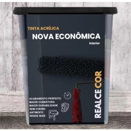 Tinta Acrílica Econômica Realcecor 18L Antimofo