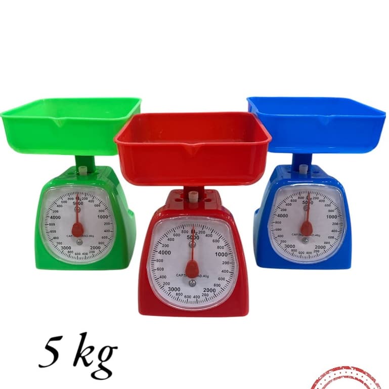 balança 5 kg para cozinha com 4 cores