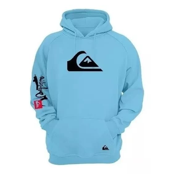 Moletom Quicksilver Braço Conforto Total Premium Unissex