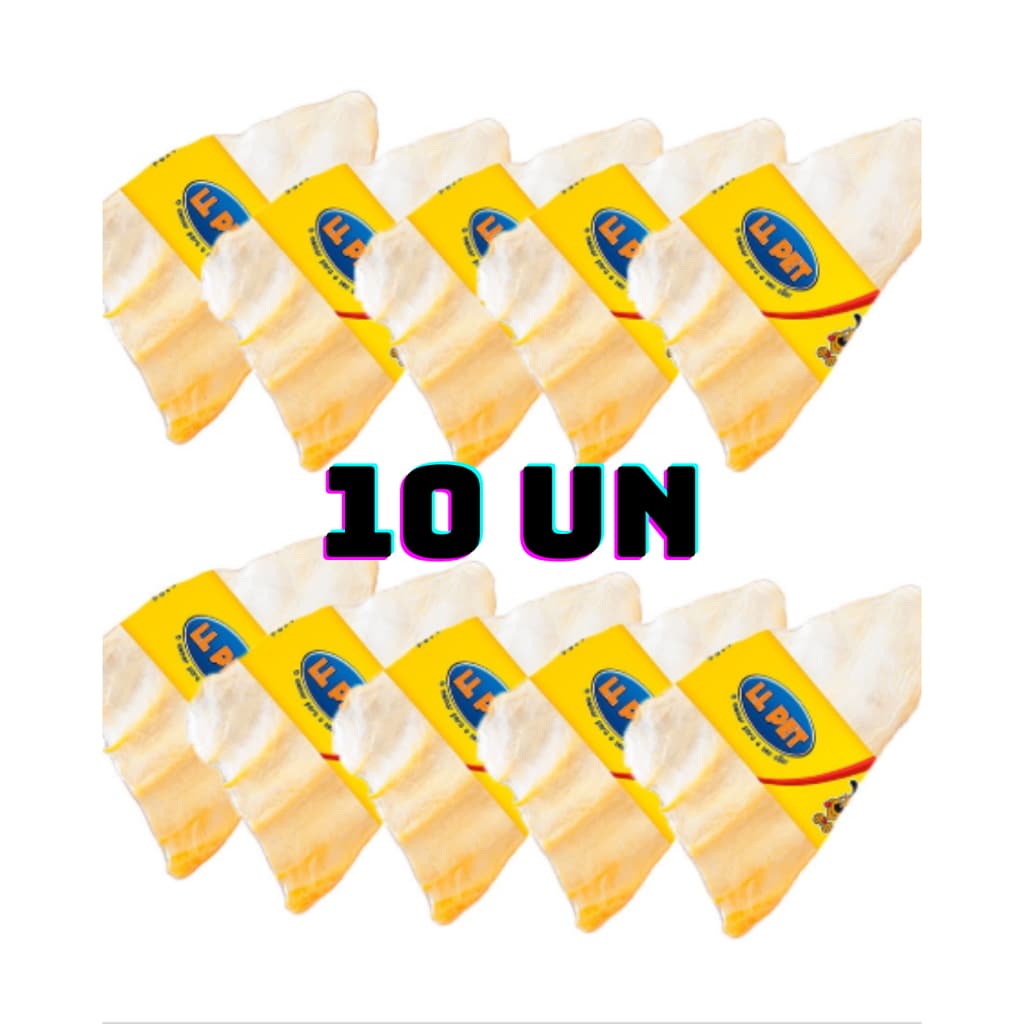 Kit 10 Orelhas Bovinas Para Cães LL Pet