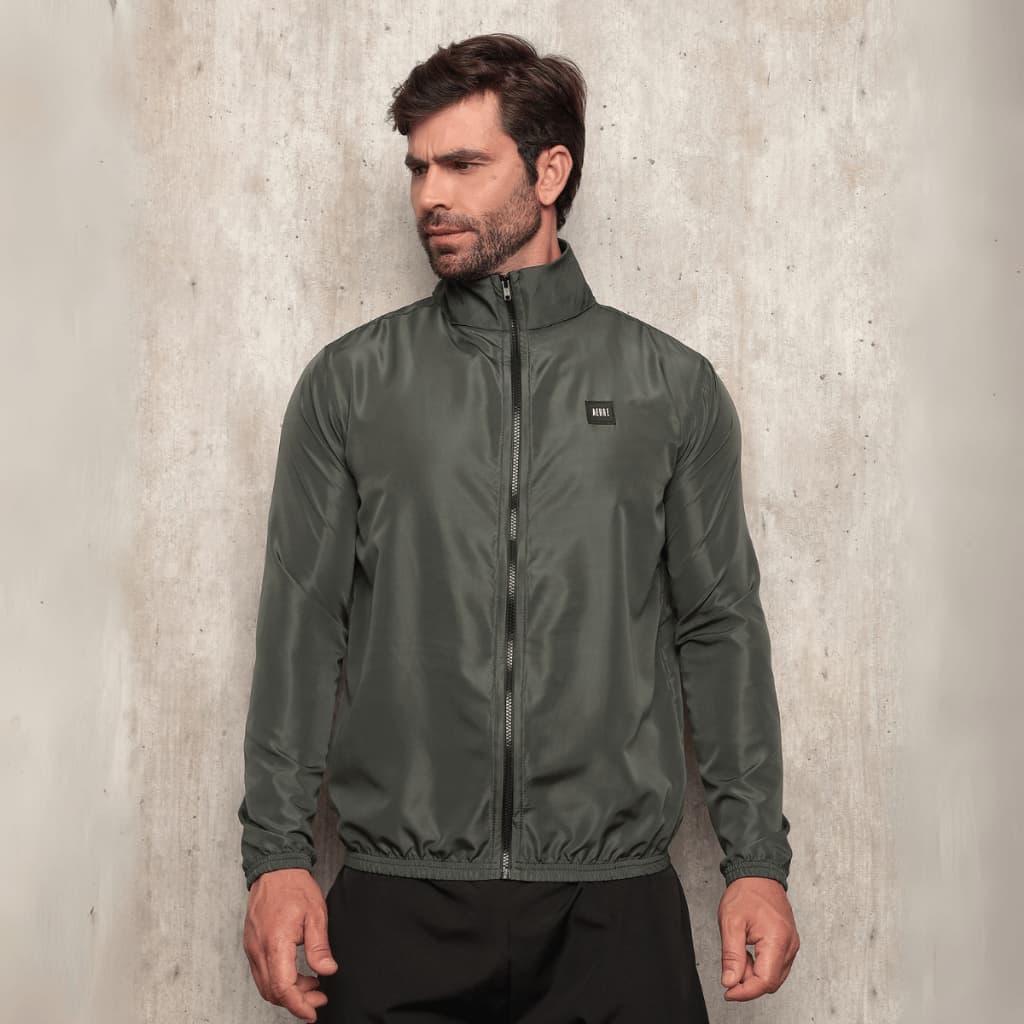 Jaqueta Corta Vento Masculino Blusa Treino Corrida Sem Capuz