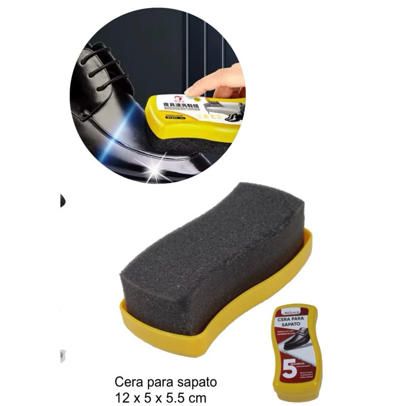 kit 2 cera para sapato