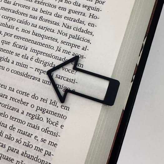 Kit Marca Página em Forma de Seta - Plástico