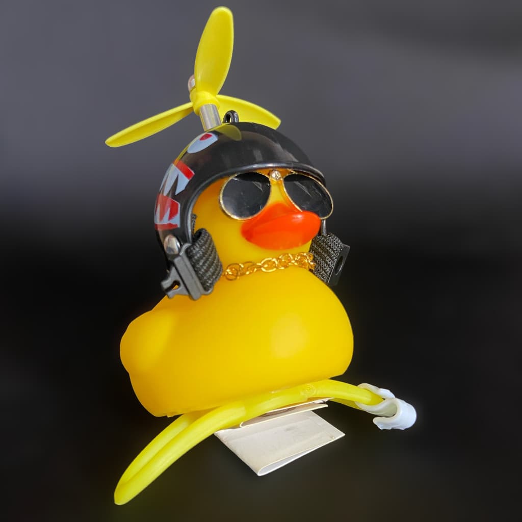 Patinho Jack da Zueira – O Mascote Divertido para Sua Bike ou Moto