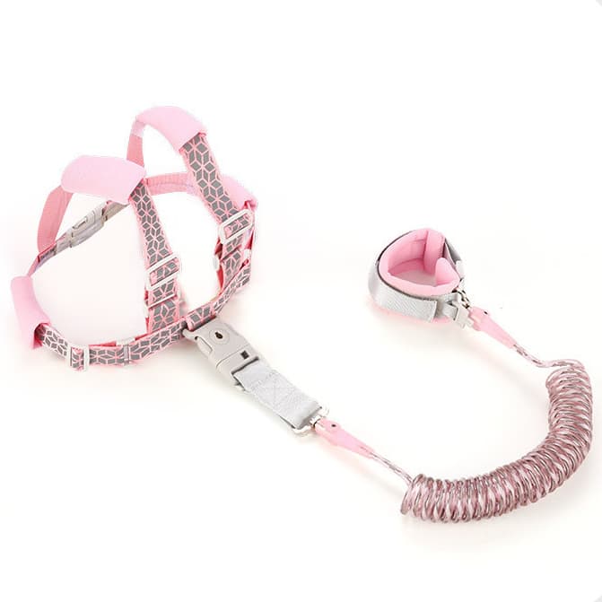 Cinto Infantil Anti-perda, anel de mão anti-perda de bebê, corda de tração destacável 2,5 metros