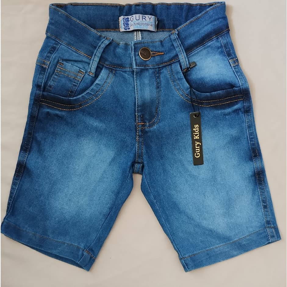 Bermuda Clara Jeans Menino Infantil