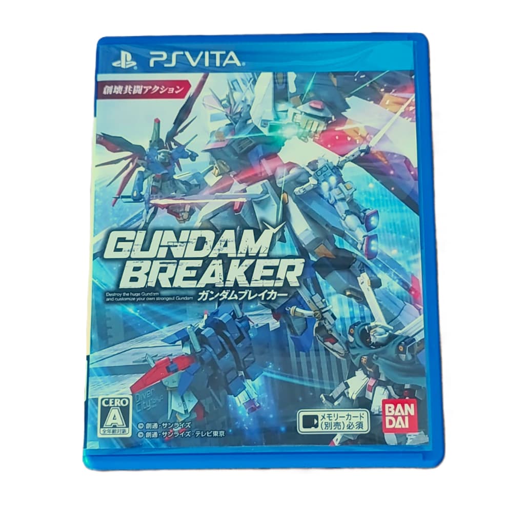 PS Vita - Gundam Breaker - Japonês Completo
