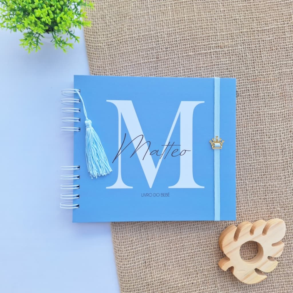Livro do bebê - Alfabeto Menino Azul
