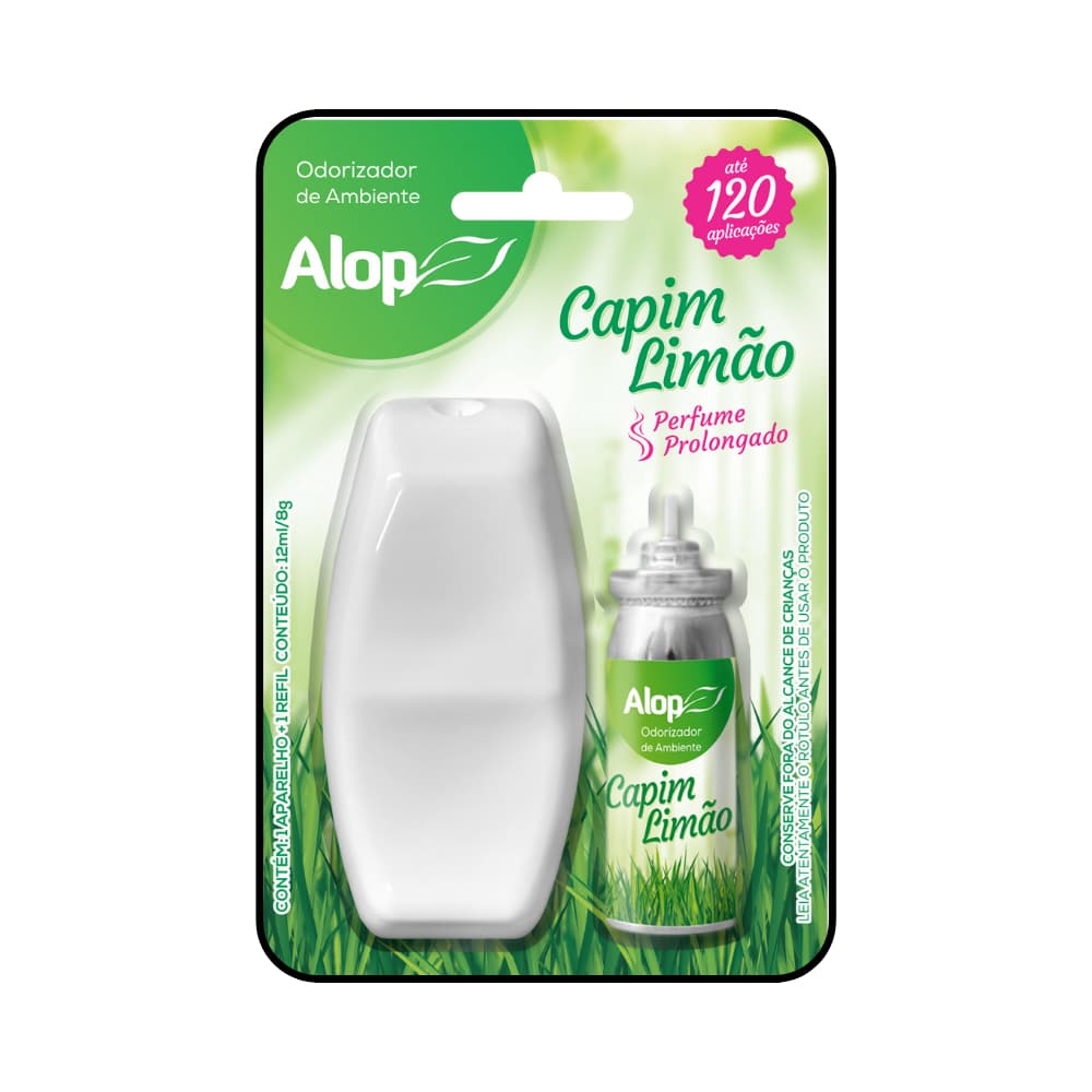 Refil Odorizador Cheirinho de Ambiente 12 gr + Aparelho