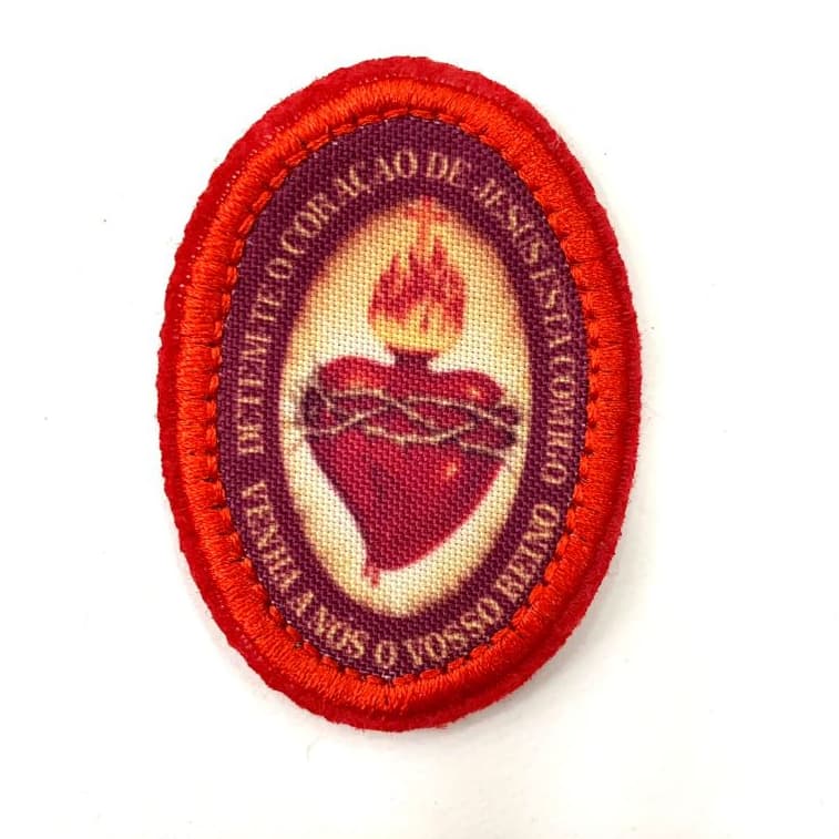 Detém-te O Sagrado Coração De Jesus Está Comigo! Venha A Nós O Vosso Reino, Bentinho Clássico 10 Uni