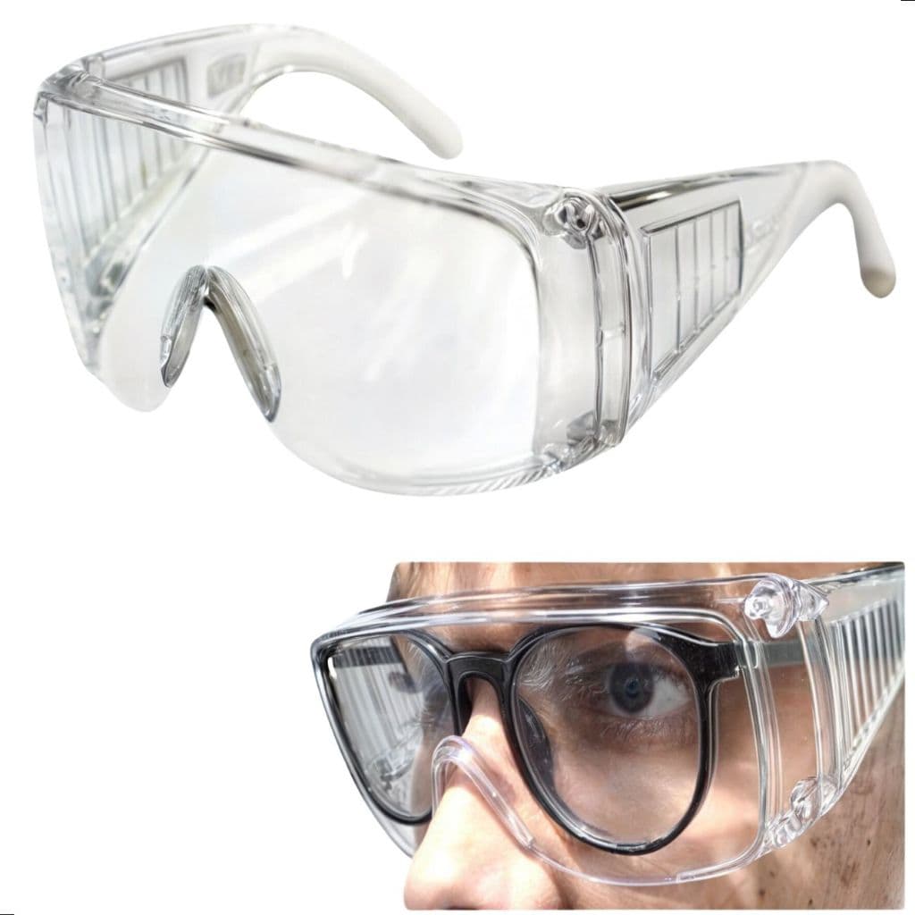 Óculos De Proteção Antiembaçante Incolor Premium Promoção