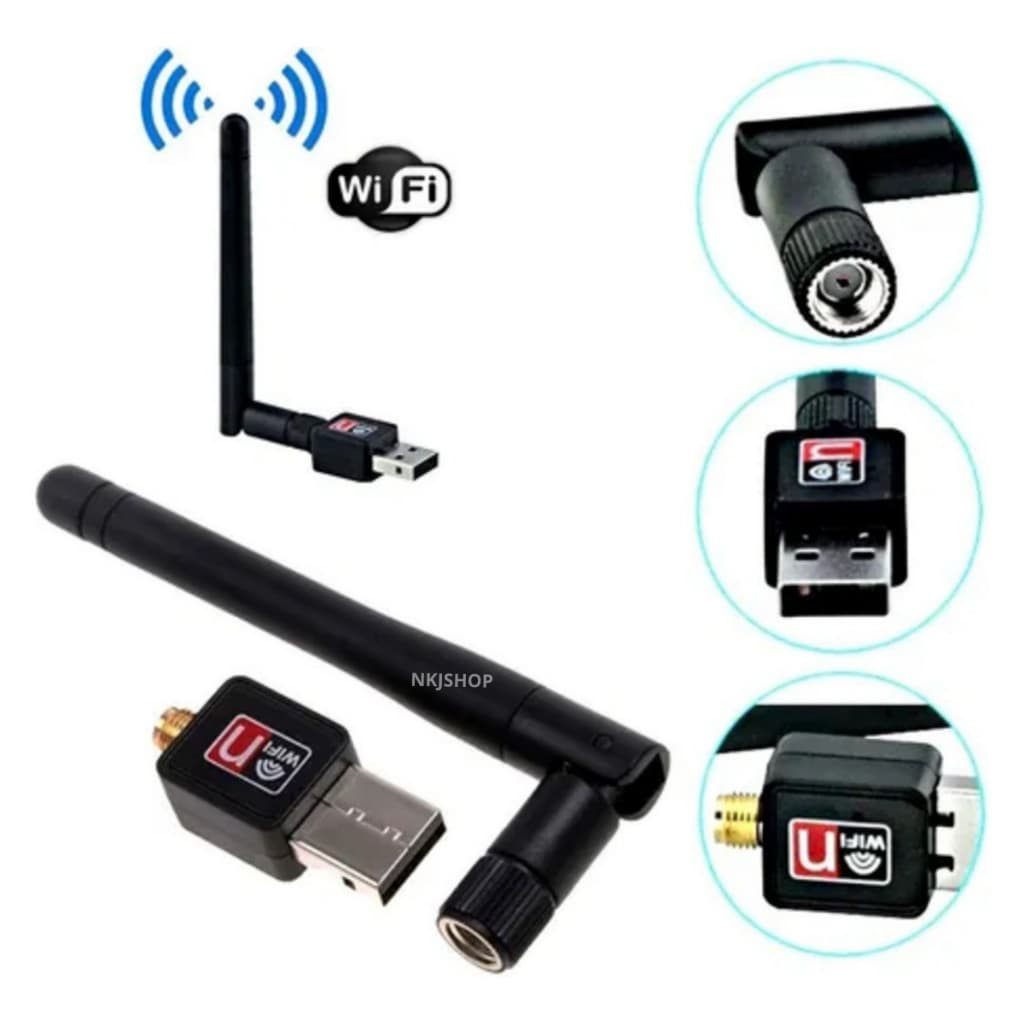 Antena Wifi para PC Computador Receptor Wireless Direcional alta performance para internet estável 12dbi