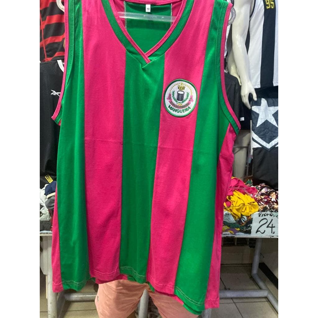 Camisa Estação Primeira 100% Algodão Bordada P Ao XXg Plus Size