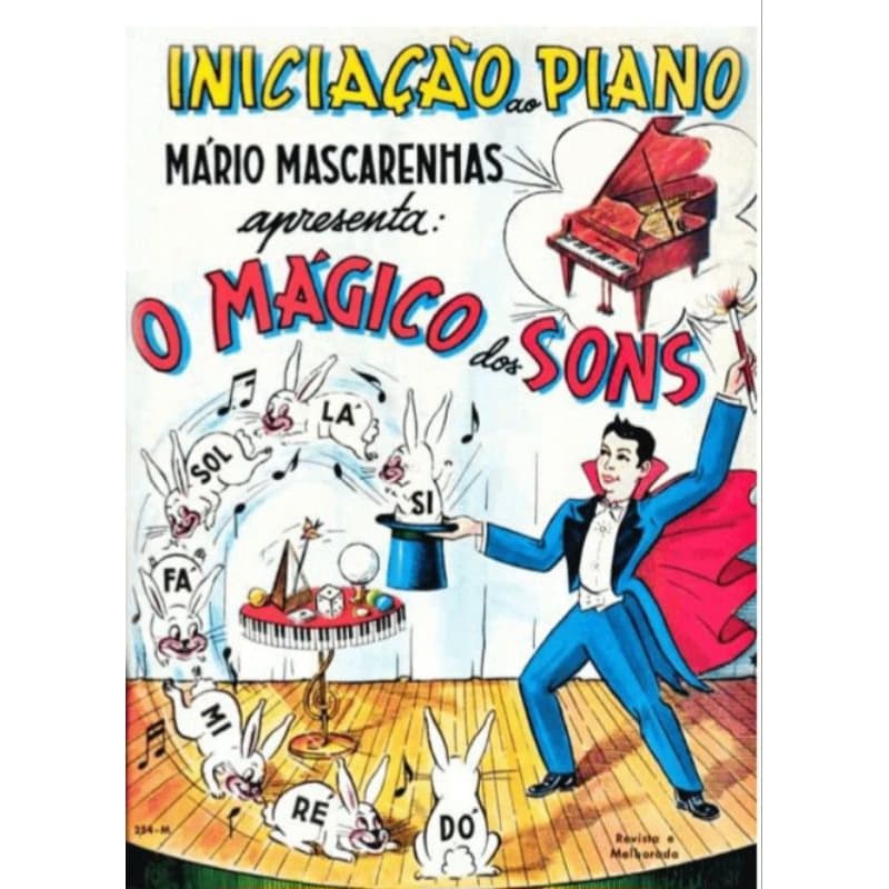 MÉTODO PARA PIANO 🎹 -MÁRIO MASCARENHAS INICIAÇÃO AO PIANO