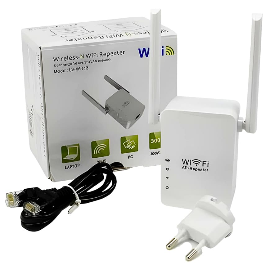 Roteador Wireless N 1200mbps Bivolt Com 2 Antenas ::