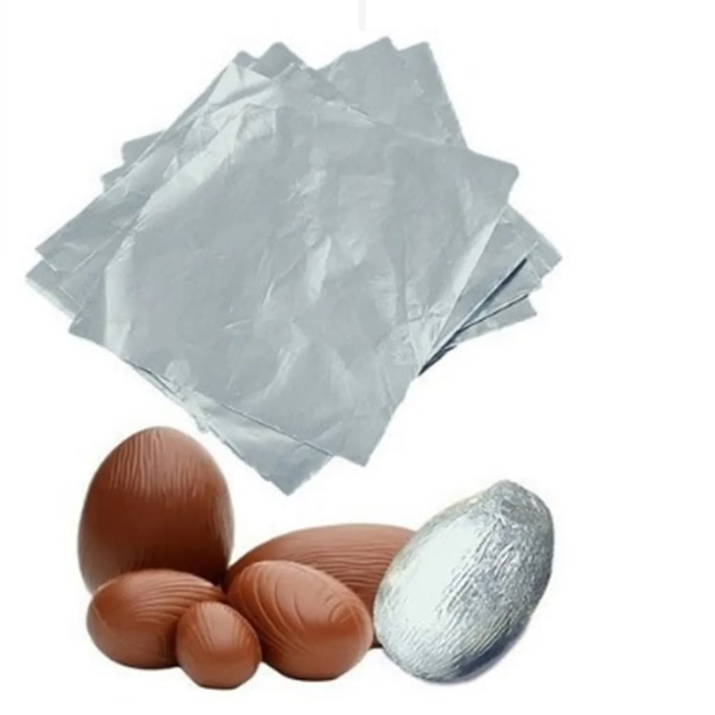 Pacote 50 Folhas Grande Papel Chumbo Bombons/Trufa Cromus