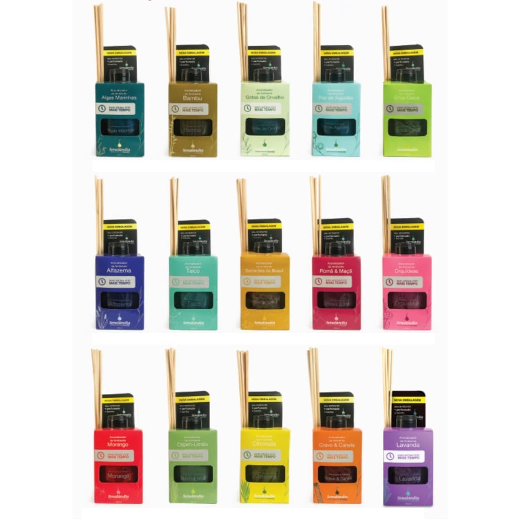 Kit 2 Aromatizador Difusor Senalândia Vareta 280 ml