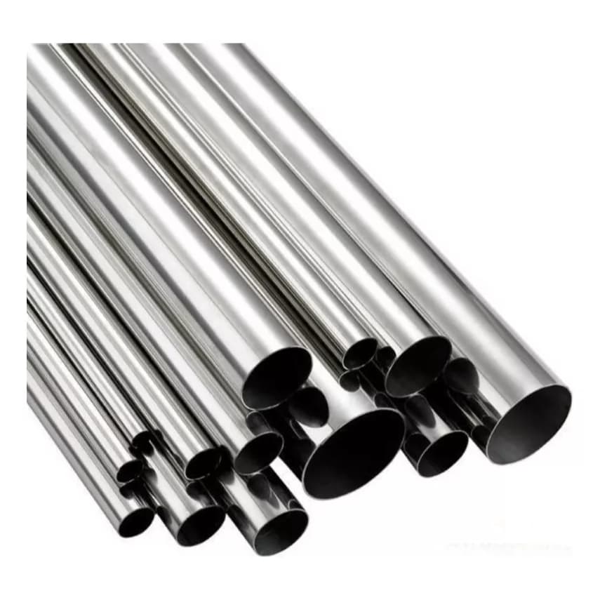 Tubo Inox Redondo Para Suporte Churrasqueira e Projetos