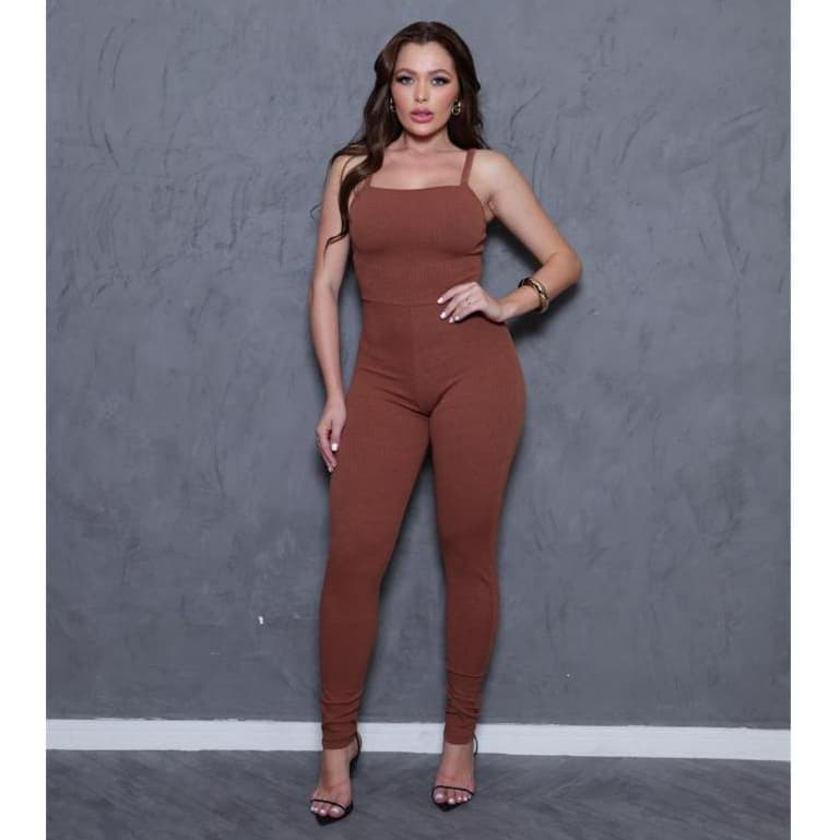 Macacão Virginia Sem Bojo Comprido Anarruga Premium Com Alça Modelador Moderno todas Ocasiões Carnaval