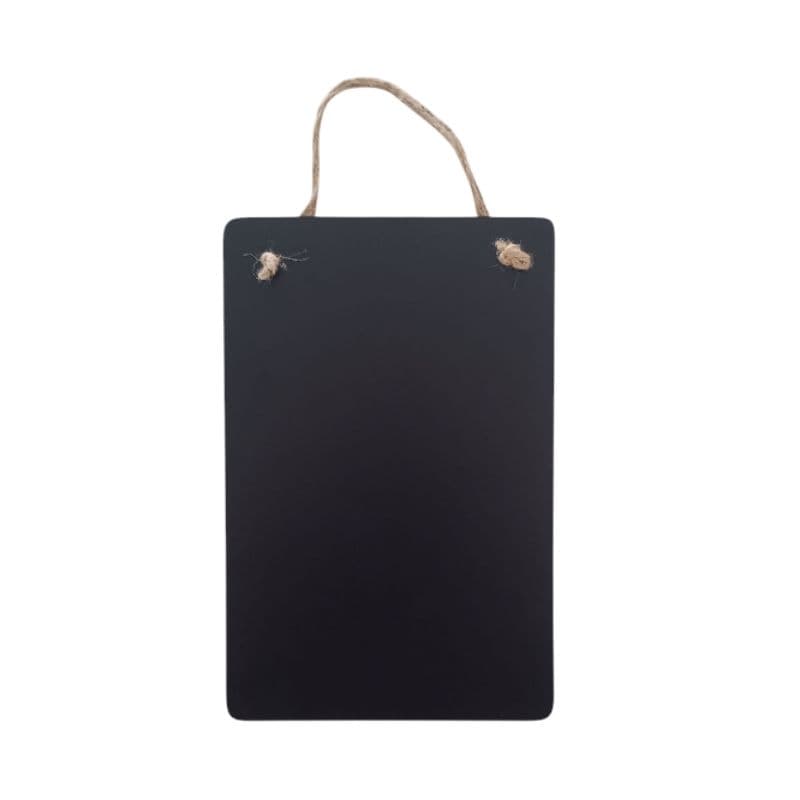 Lousa de Madeira Quadro para Decoração Porta Recados 28cm com Cordão - Cardápio