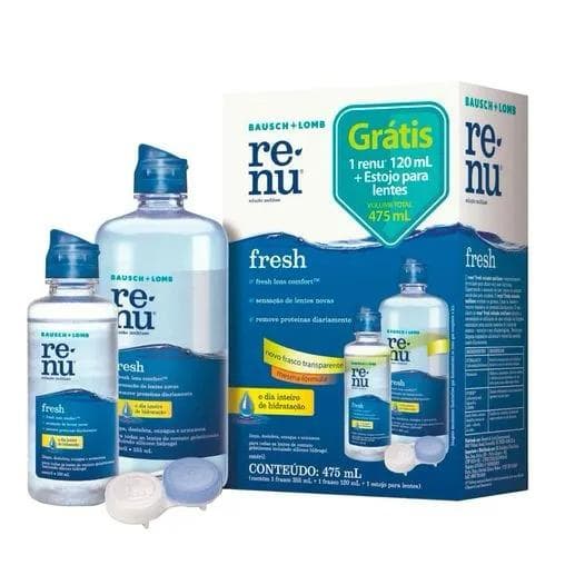 PACK RENU BAUSCH LOMB 355ML+120ML+ESTOJO DE LENTES