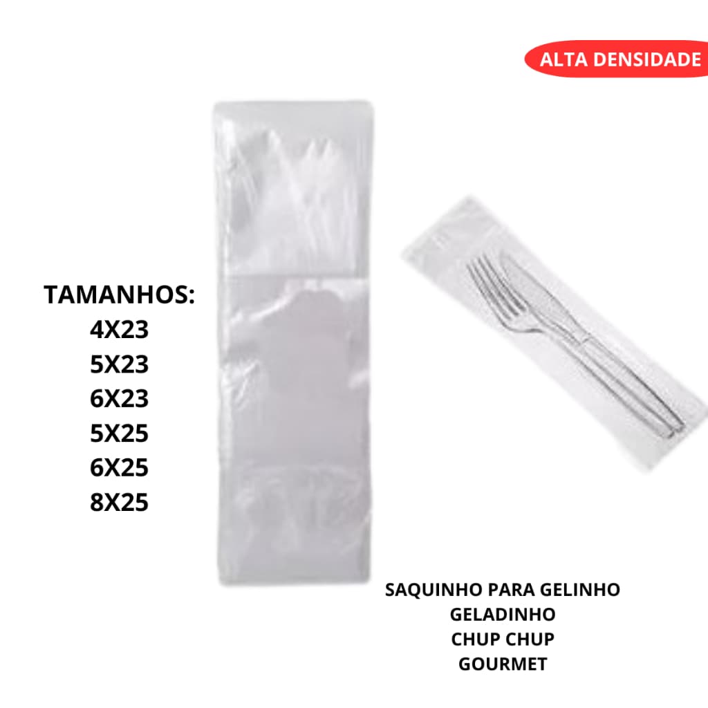 Saquinho Saco Para Geladinho Gourmet Gelinho Sacolé Chup Chup