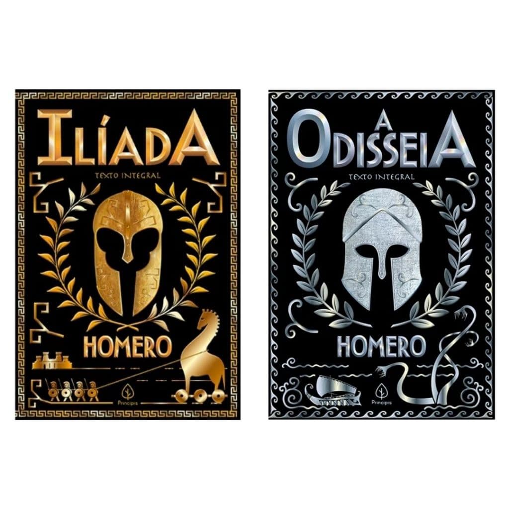 Ilíada & Odisseia Da Guerra De Troia Ao Retorno De Ulisses Uma Jornada Inesquecível Kit Épico