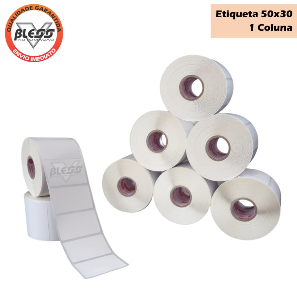 05 Milheiros Etiqueta Térmica 50x30 1 Coluna