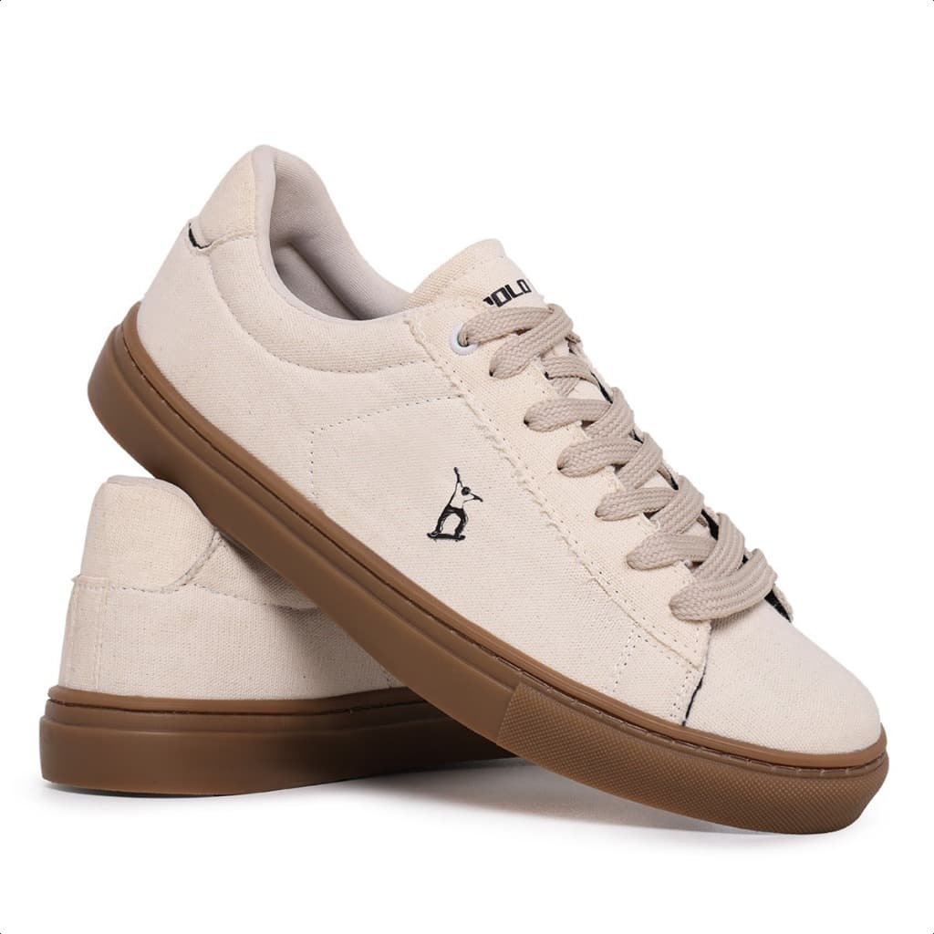 Tênis Sapatênis Milão Estiloso em Courino Solado e Palmilha Super Confortável