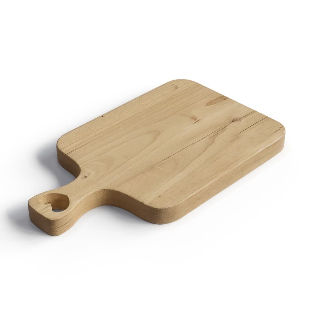 Kit 7 Mini Tábuas 14cm Madeira Pinus Lembrancinha Chá de Cozinha Decorativa