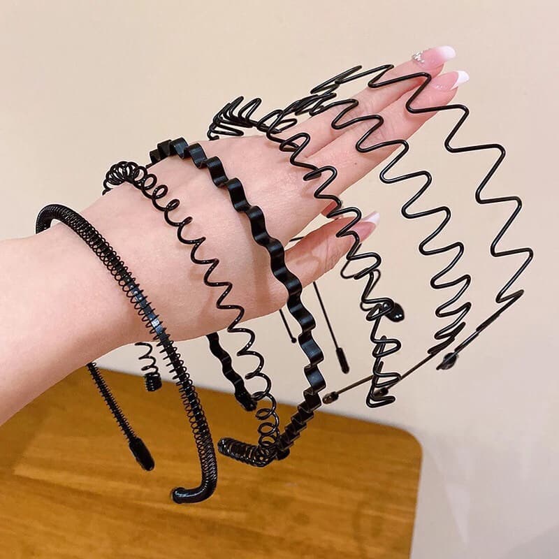 Tiara/Faixa De Cabelo De Metal Para Cabeça/Arco Unissex