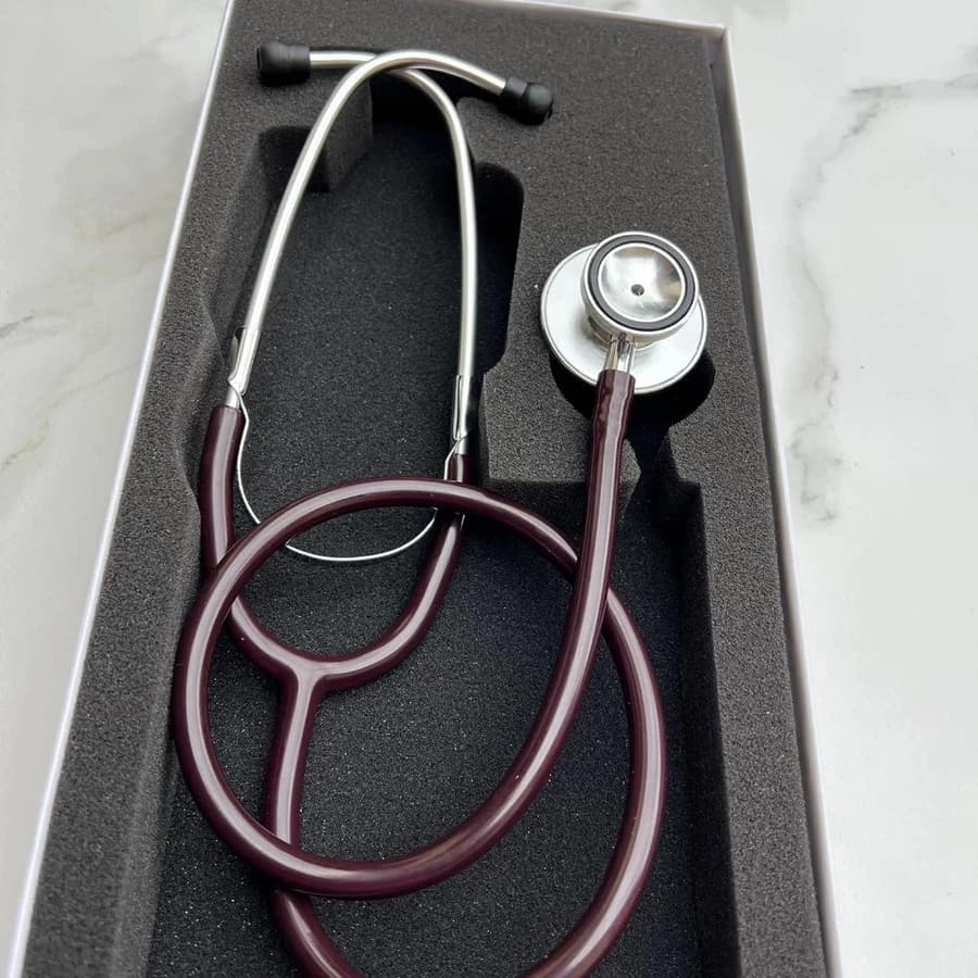 Estetoscópio P.A Med Duplo Adulto e Infantil Enfermagem Estudante Excelente Ausculta