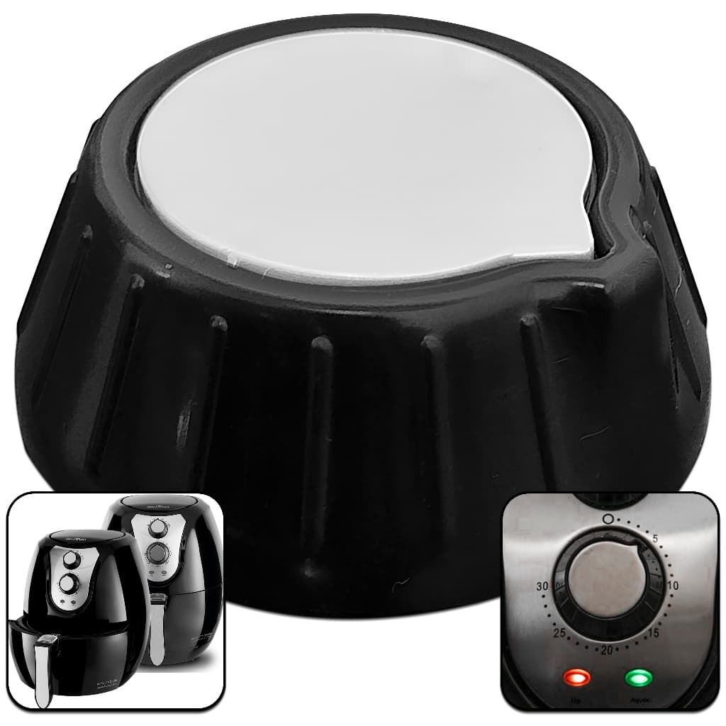 Botão do Timer para AiFryer Britânia Pró Saúde