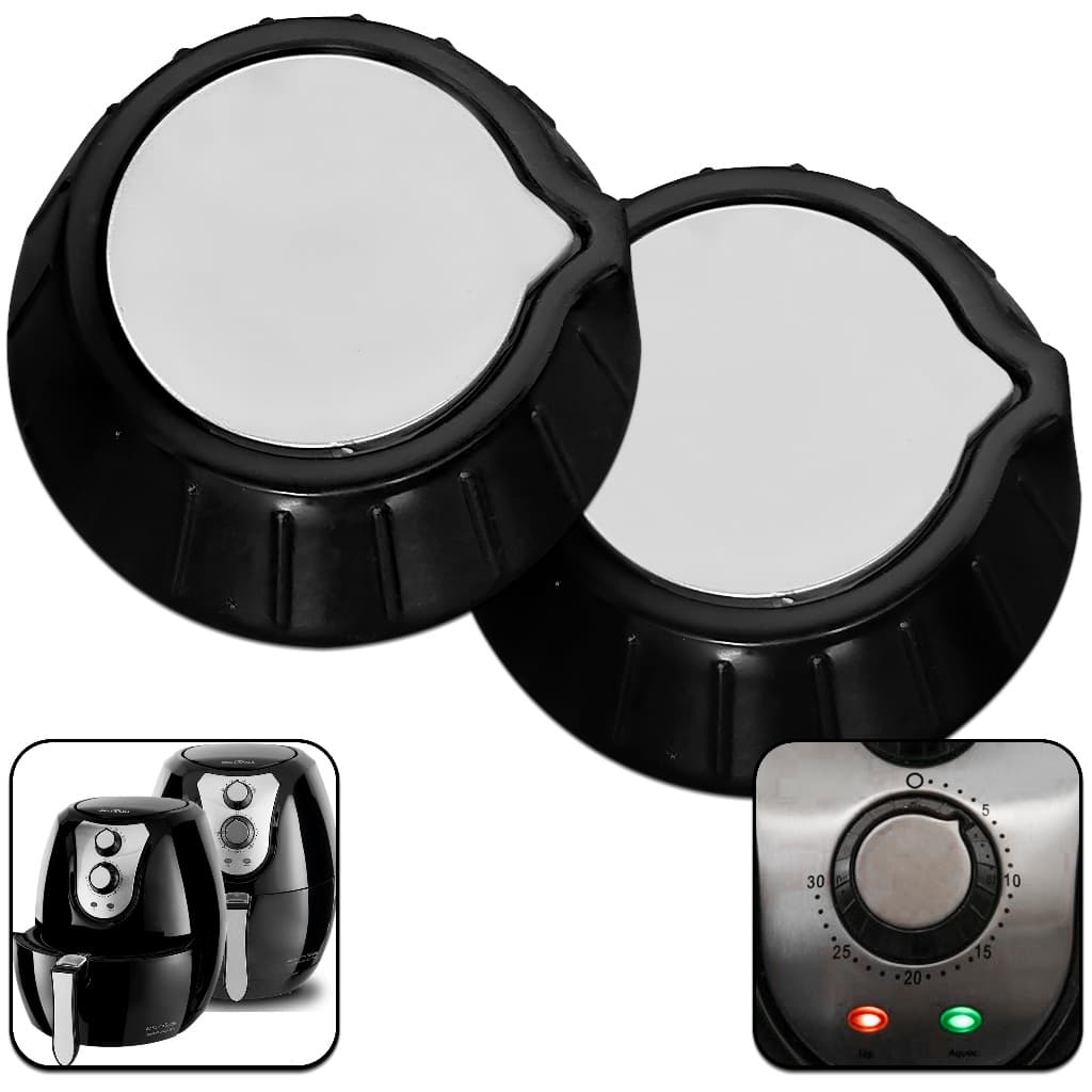 Botão do Timer para AiFryer Britânia Pró Saúde
