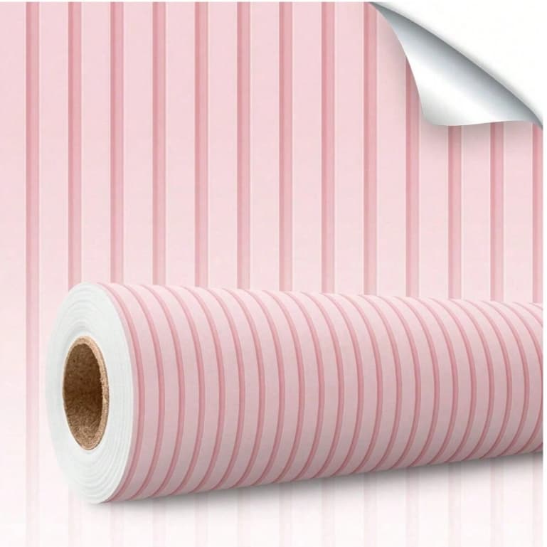 Papel De Parede Adesivo Ripado Madeira Rosa Verde Azul Várias Cores Prova Dagua