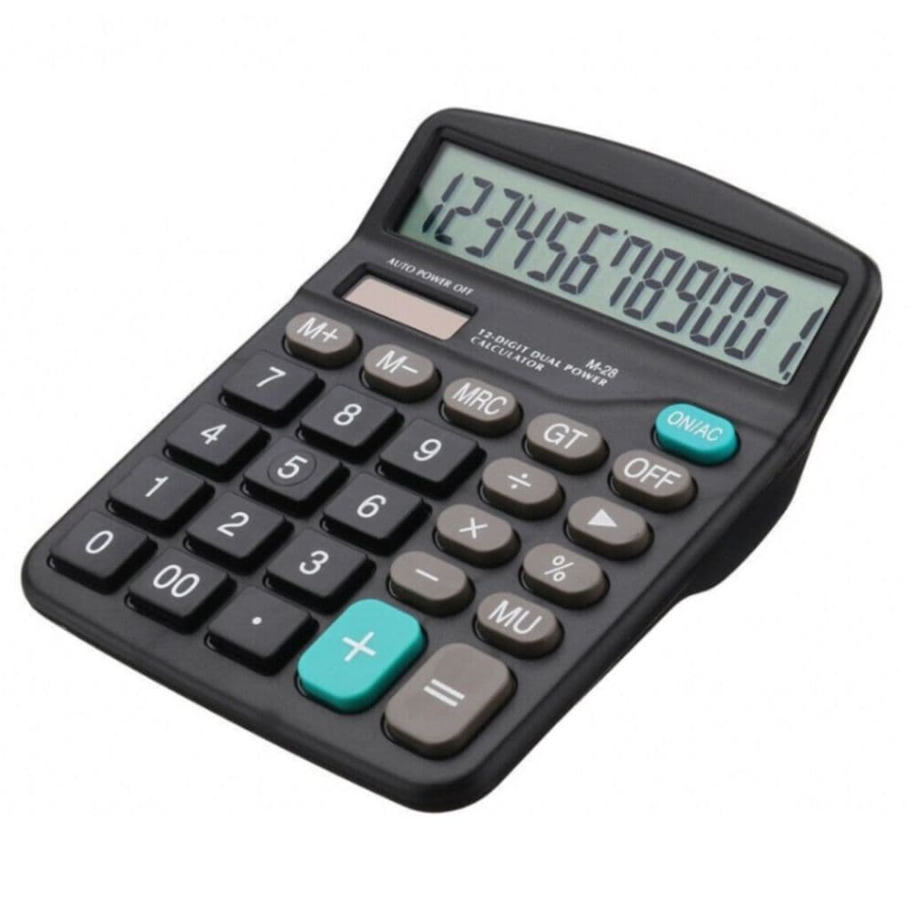 Calculadora eletrônica digital com 12 dígitos Kk-837B