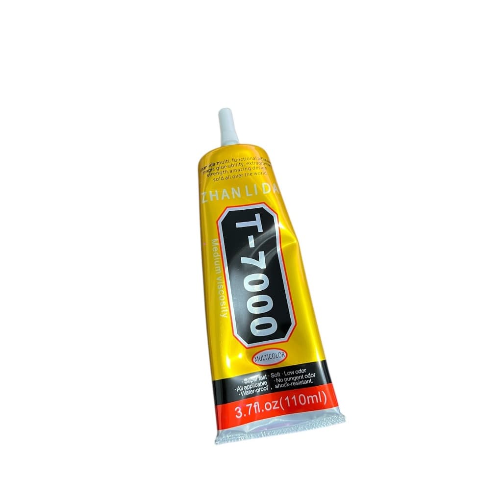 Cola Preta T-7000 110ml super cola  líquida de alta qualidade metal, vidro, cerâmica, pedra, madeira de bambu, couro, PV