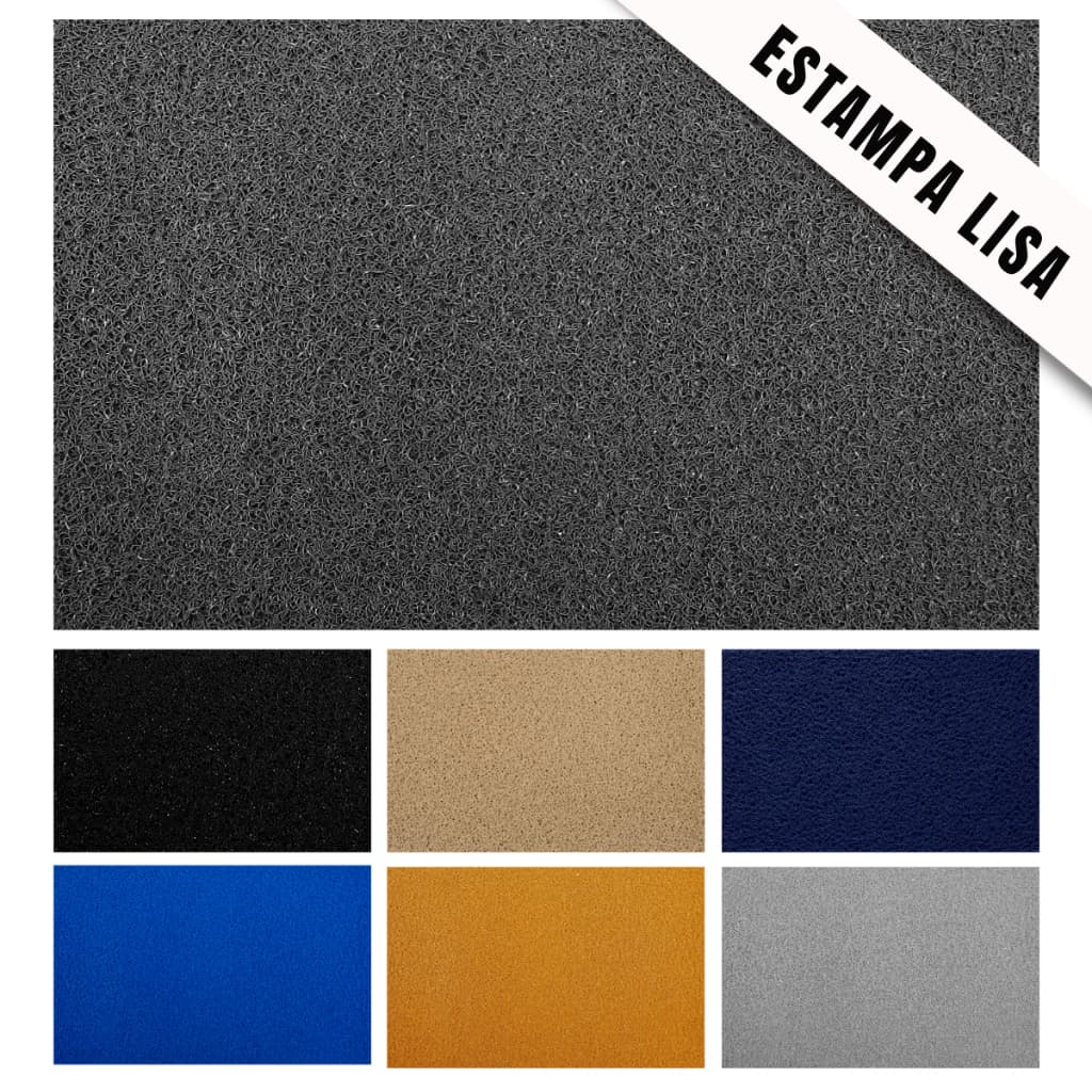 Tapete Capacho Vinil Liso 40x60 Antiderrapante Porta Entrada Alta Qualidade Comercial Residencial