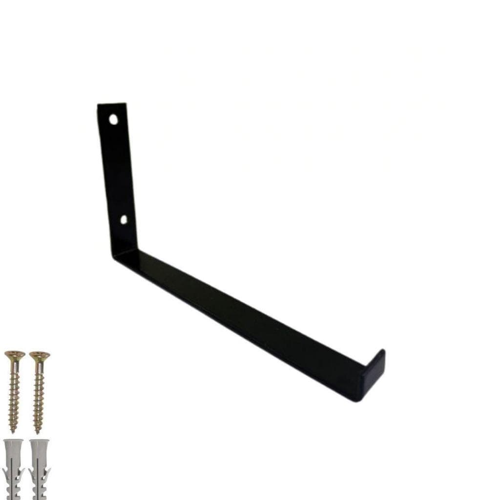 Suporte Mão Francesa Invertida Ferro Reforçado Vários tamanhos Suporta até 10kg