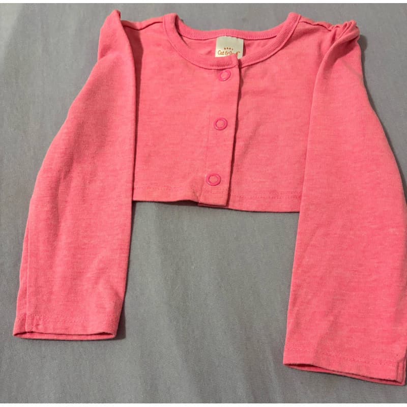 Casaco cardigã manga comprida Cat & Jack - 18 meses (USADO)