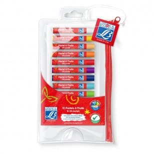 Pastel Oleoso Lefranc & Bourgeois 12 Cores Standard