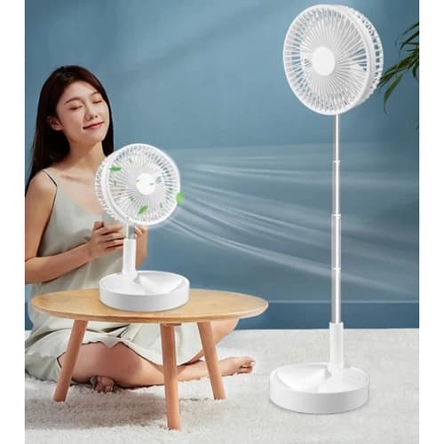 Ventilador Portátil Silencioso Dobrável 3600mah Retrátil