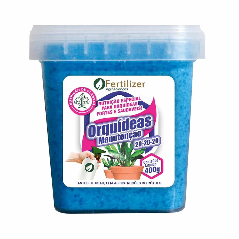 Adubo Para Orquídea Manutenção Pote 400 Gramas