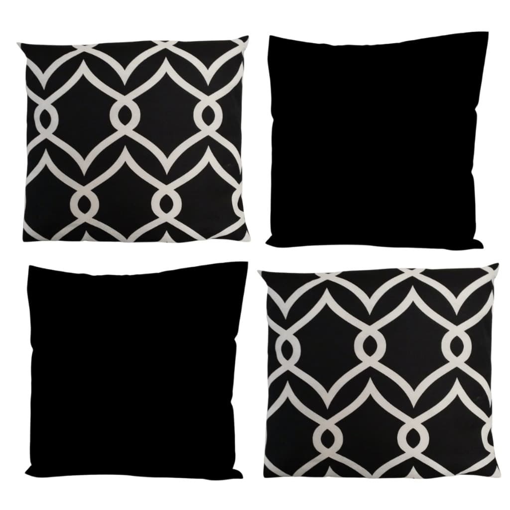 Capa de Almofada Jogo com 04 Unidades  e 02 unidades com Zíper Varias Estampas