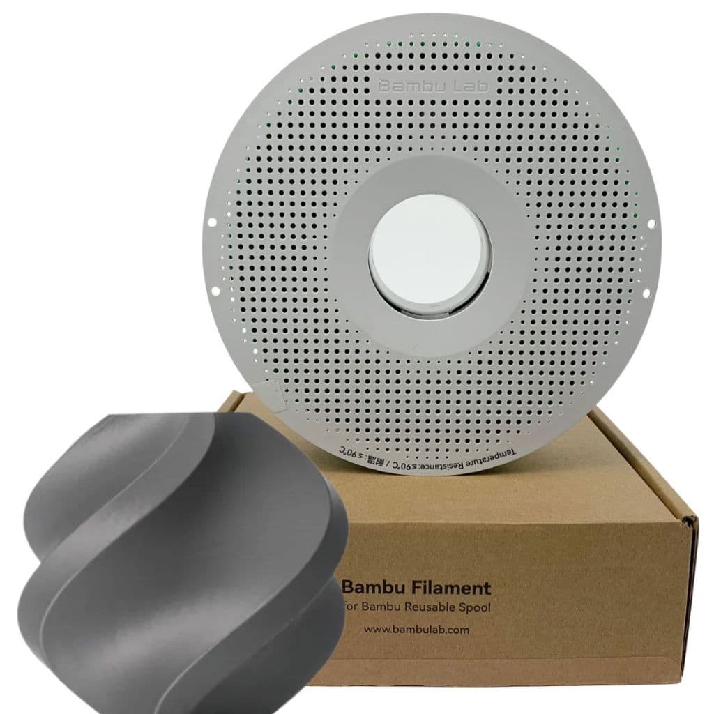 Filamento Abs Bambulab 1kg 1,75mm Com Carretel Reutilizável Várias Cores