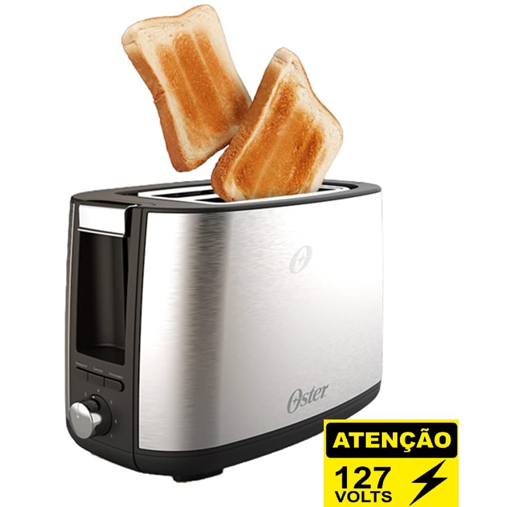 Torradeira Tostador Elétrico Oster Inox Otor600 - 127v