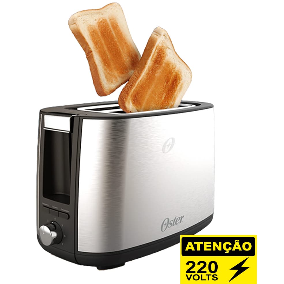 Torradeira Tostador Elétrico Oster Inox Otor600 - 220v