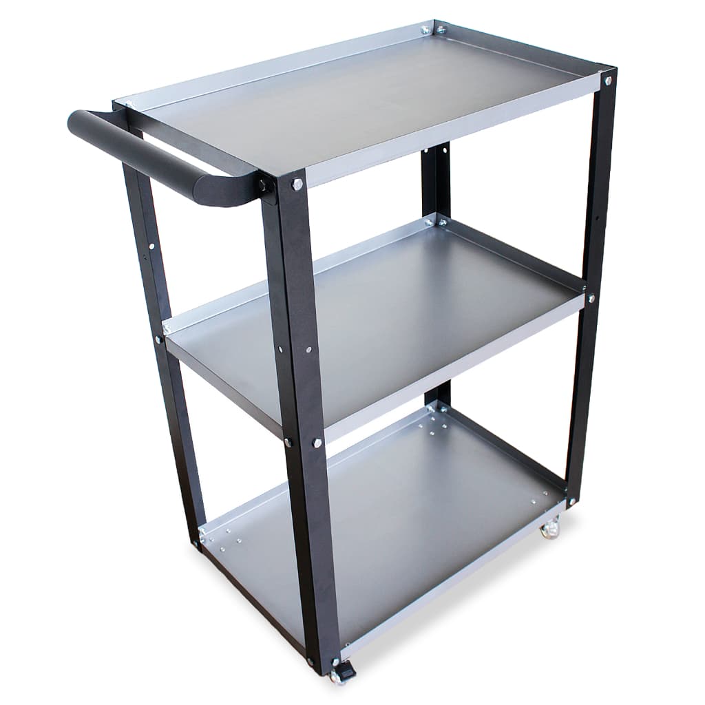 Carrinho Organizador de Ferramentas em Aço Para Oficinas Mecanico Detailer Eletricista