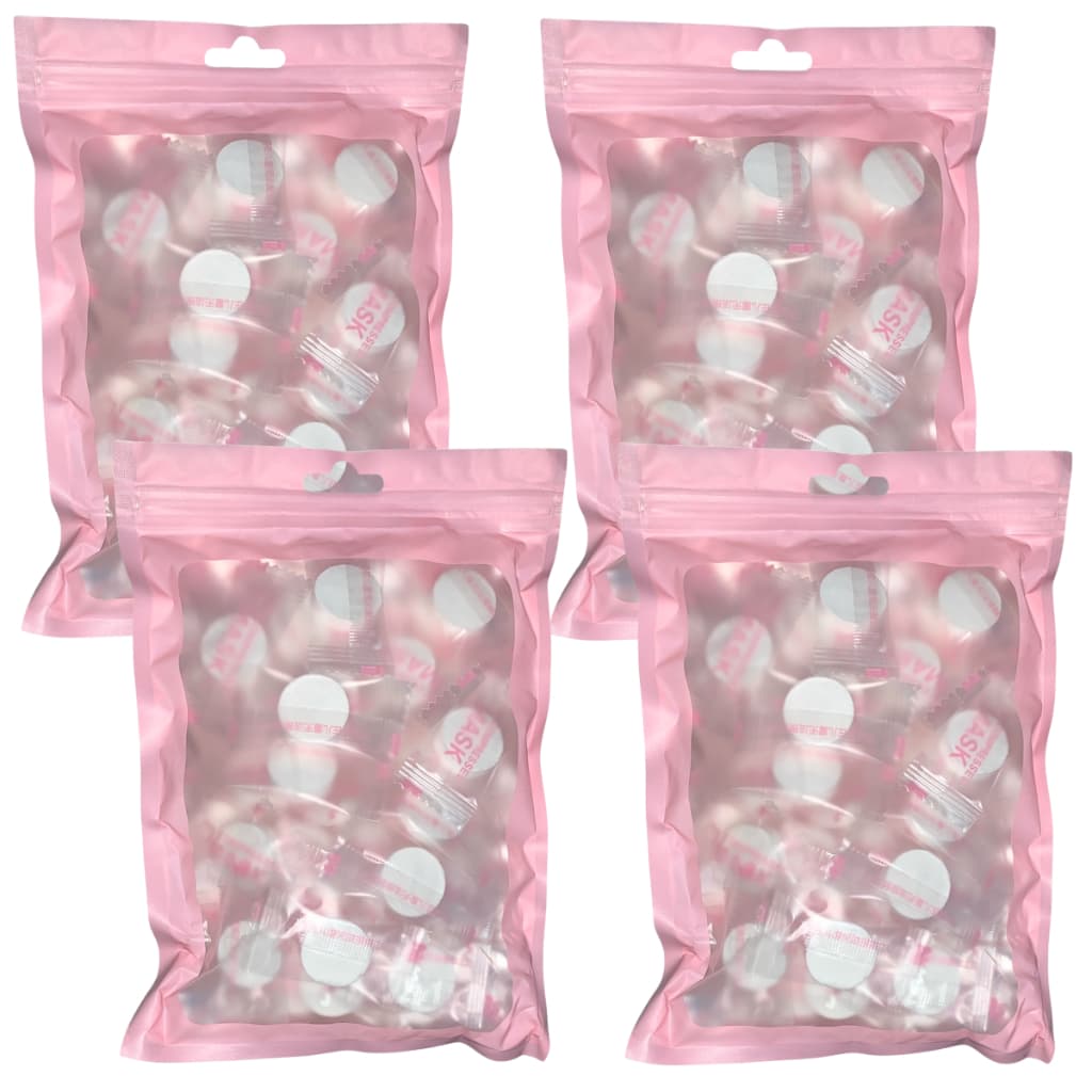 Kit 120 Máscara Desidratada Comprimida Descartável Limpeza de Pele